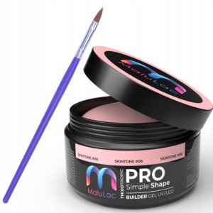 Zestaw żel MaluLac 12g + pędzelek do żelu gratis