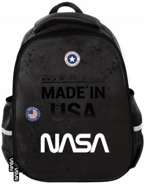 Plecak szkolny sztywny Nasa Paso