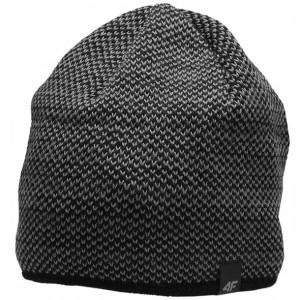 Czapka męska 4F ciemny szary H4Z22 CAM015 23S M