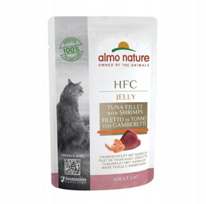 ALMO NATURE HFC Jelly tuńczyk i krewetki - mokra k