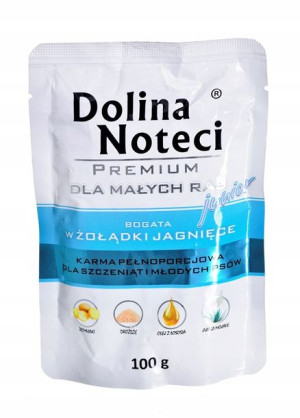 DOLINA NOTECI Premium Junior bogata w żołądki jagn