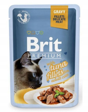 Brit Premium Cat Gravy Fillets With Tuna 85g