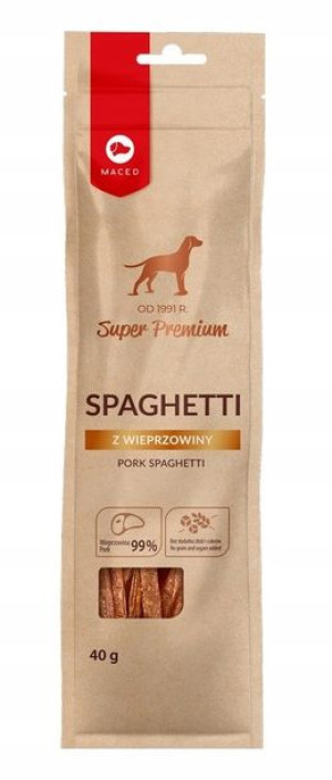 MACED Przysmak Spaghetti z wieprzowiną