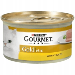 Purina Gourmet Gold Mus z drobiem 85g