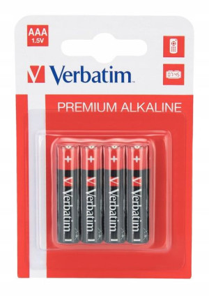 Zestaw baterii alkaliczne Verbatim 49920