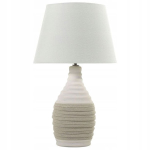 Lampka Nocna Porcelanowa Beżowa Tormes Lumarko!