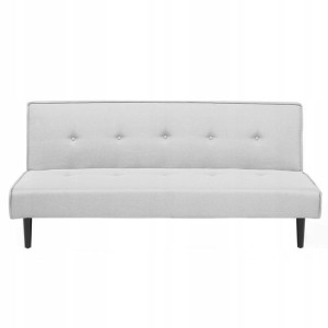 Sofa Rozkładana Jasnoszara Visby Lumarko!