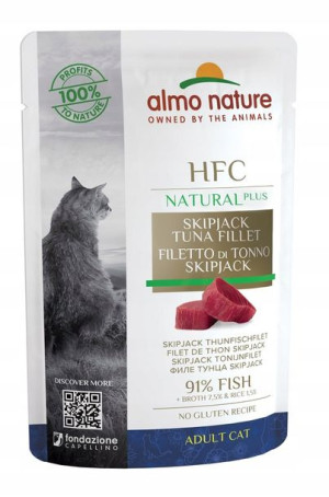 Almo Nature HFC Natural Plus Filet z Tuńczyka - mo