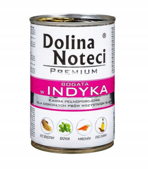 DOLINA NOTECI Premium bogata w indyka - mokra karm