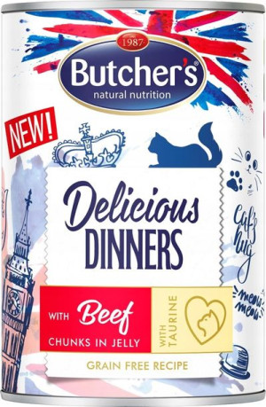 Butcher's Delicious Dinners kawałki z wołowiną w g