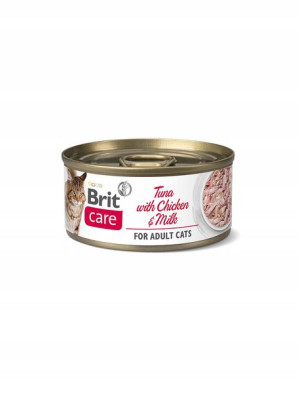 Brit Care Cat CF tuna&chicken and milk 70g