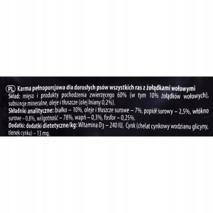 DOLINA NOTECI Piper Animals z żołądkami wołowymi -