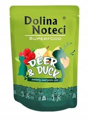 DOLINA NOTECI Superfood Jeleń i Kaczka - mokra kar