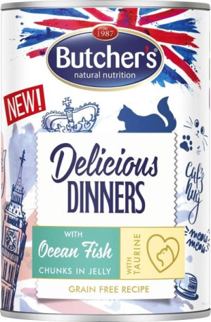 Butcher's Delicious Dinners kawałki z rybą morską