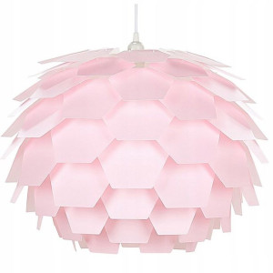 Lampa Wisząca Różowa Segre Duża Lumarko!