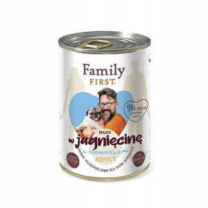 FamilyFirst Bogata w jagnięcinę+ziemniak adult 400