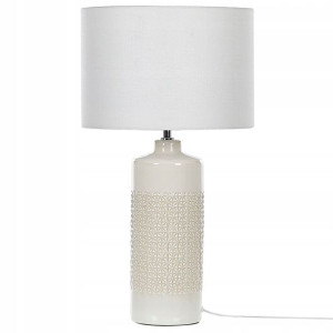 Lampka Nocna Ceramiczna Biała Anseba Lumarko!