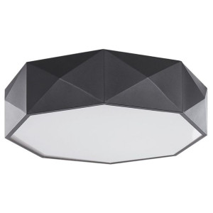 Lampa Sufitowa Led Metalowa Czarna Svay Lumarko!