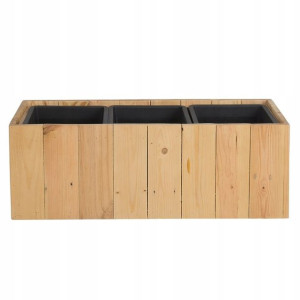 Doniczka Drewniana 66 X 24 X 24 Cm Trikala Lumarko