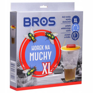 Bros Worek Pułapka Łapka Na Muchy Muszki Xl Wabik