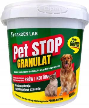 Pet Stop Odstraszcz Na Psy Koty 1000ml Garden Lab