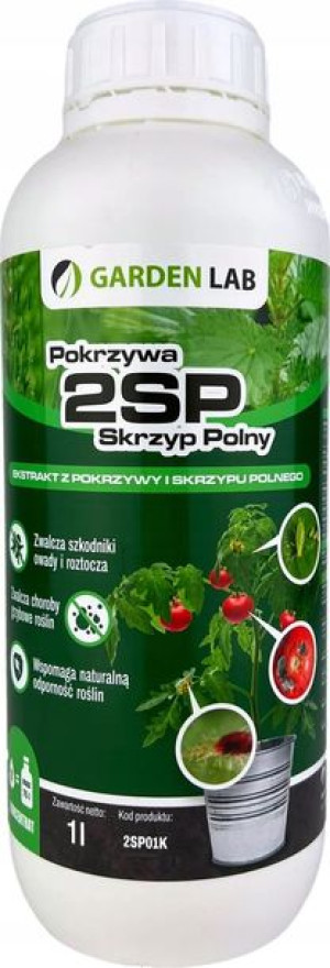 Ekstrakt Z Pokrzywy Skrzypu Polnego 1l Garden Lab