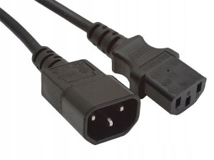 Kabel zasilający do komputera - przedłużacz 5.0 m