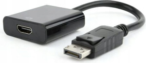 Adapter DisplayPort męski na HDMI żeński 10cm