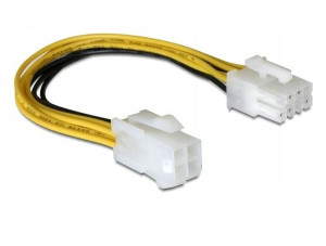 Adapter zasilania 4pin ATX -> EPS 8pin 0.15 m