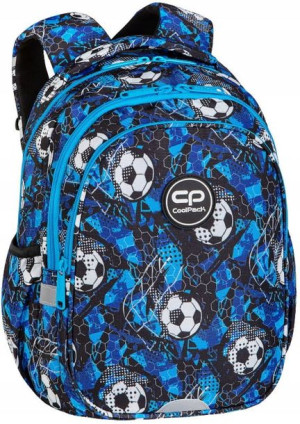 Coolpack Jerry Piłka Nożna Plecak Szkolny 3-komory