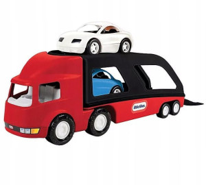 Little Tikes Duża Czarna Laweta Z Autami Zestaw