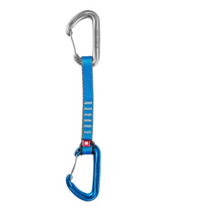 Ekspres wspinaczkowy Hawk QD Wire Pad 16mm 15 cm - blue Ocun