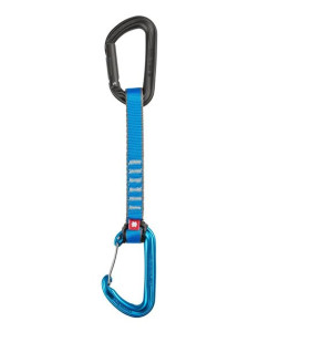 Ekspres wspinaczkowy Hawk QD Combi PA 16 15 cm - anthracite - blue Ocun