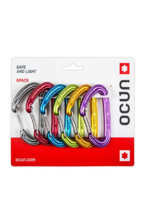 Zestaw karabinków Ocun KESTREL 6-PACK