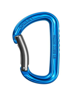 Karabinek zatrzaśnik karabińczyk Ocun FALCON BENT blue/anthracite