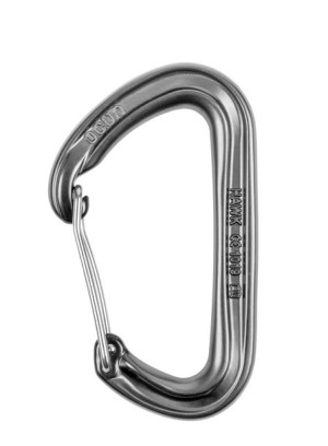Karabinek zatrzaśnik karabińczyk Ocun HAWK WIRE grey
