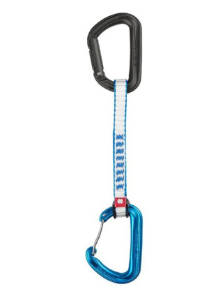 Ekspres wspinaczkowy Ocun HAWK QD COMBI DYN 11mm 15cm anth/blue