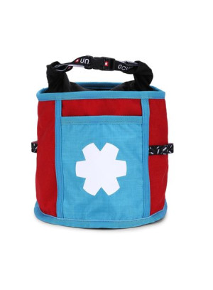 Worek na magnezję Ocun BOULDER BAG red/blue