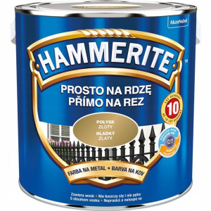 Hammerite Połysk Złoty 2,5 L
