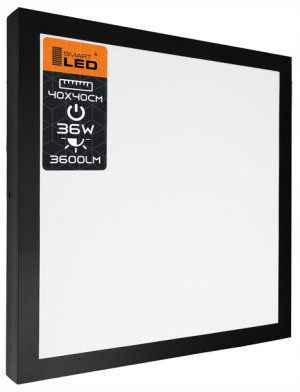 Panel LED natynkowy plafon sufitowy kwadratowy 36W