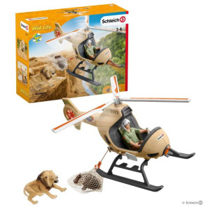 Schleich 42476 Helikopter Ratunkowy Dla Zwierząt