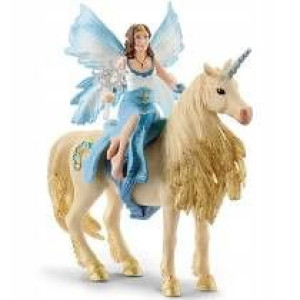 Schleich 42508 eyela na złotym jednorożcu