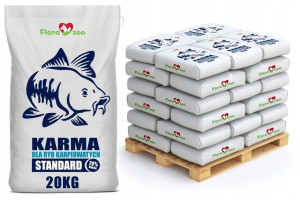 Pokarm Karma Pasza Granulat Zanęta Dla Ryb Karpi