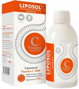Liposol C 1000TM Liposomalna Wit C POMARAŃ|Aliness