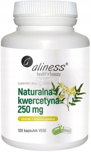Aliness NATURALNA KWERCETYNA ekstrakt FLAWONOIDY