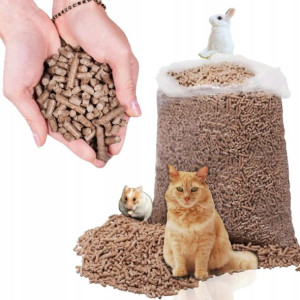 Pellet Drzewny Sosnowy Żwirek Dla Kota Świnki 15KG
