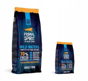 PRIMAL SPIRIT karma Wild Waters 12 kg + Gratis 1kg