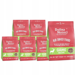 Karma psa suszona DOLINA NOTECI Dziczyzna - 6x1kg