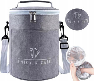 LUNCHBOX Termiczna Torba duża na posiłek Śniadanie