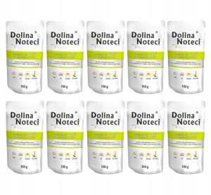DOLINA Karma mokra dla psa BEZ ZBÓŻ - Gęś 10x150g